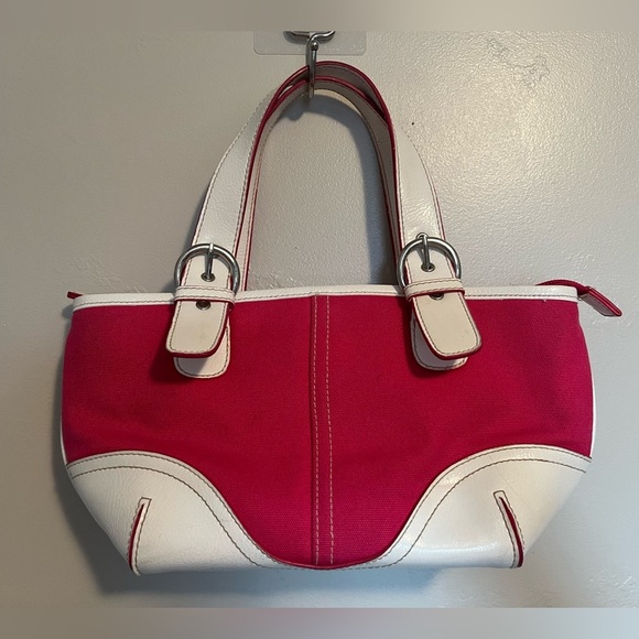 Y2k Sonoma Pink and White Women's Handbag - Picture 2 of 13